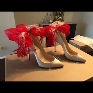 CHRISTIAN LOUBOUTIN 100mm “Plume Anemone”